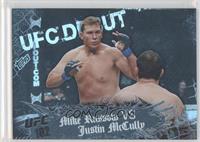 UFC Debut - Mike Russow vs Justin McCully #/188