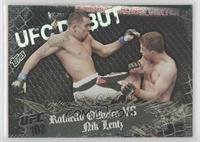 UFC Debut - Rafaello Oliveira vs Nik Lentz #/188