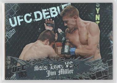 2010 Topps UFC Main Event - [Base] - Black #137 - UFC Debut - Steve Lopez vs Jim Miller /188