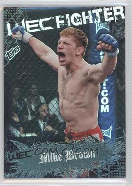 2010 Topps UFC Main Event - [Base] - Black #143 - WEC Fighter - Mike Brown /188