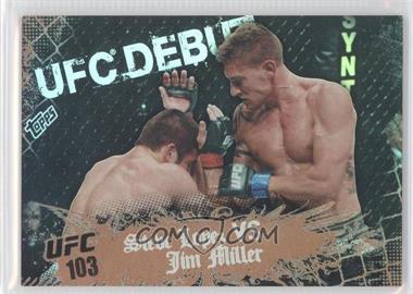 2010 Topps UFC Main Event - [Base] - Bronze #137 - UFC Debut - Steve Lopez vs Jim Miller /88