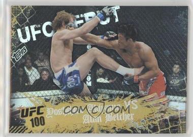2010 Topps UFC Main Event - [Base] - Gold #111 - UFC Debut - Yoshihiro Akiyama vs Alan Belcher