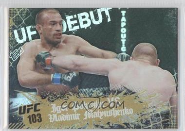 2010 Topps UFC Main Event - [Base] - Gold #135 - UFC Debut - Igor Pokrajac vs Vladimir Matyushenko