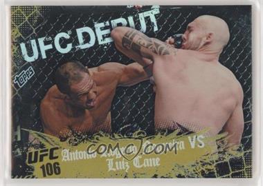 2010 Topps UFC Main Event - [Base] - Gold #139 - UFC Debut - Antonio Rogerio Nogueira vs Luiz Cane