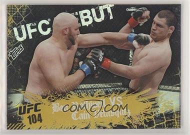 2010 Topps UFC Main Event - [Base] - Gold #140 - UFC Debut - Ben Rothwell vs Cain Velasquez