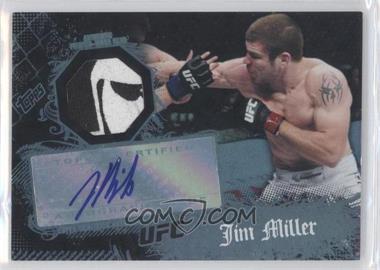 2010 Topps UFC Main Event - [Base] - Relic Autographs #71 - Jim Miller