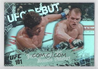 2010 Topps UFC Main Event - [Base] #123 - UFC Debut - Jesse Lennox vs Danillo Villefort