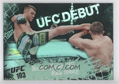 2010 Topps UFC Main Event - [Base] #134 - UFC Debut - Brian Foster vs Rick Story