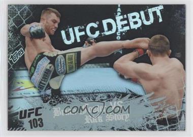 2010 Topps UFC Main Event - [Base] #134 - UFC Debut - Brian Foster vs Rick Story