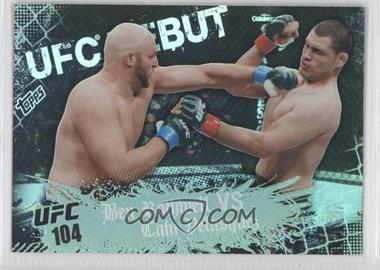 2010 Topps UFC Main Event - [Base] #140 - UFC Debut - Ben Rothwell vs Cain Velasquez