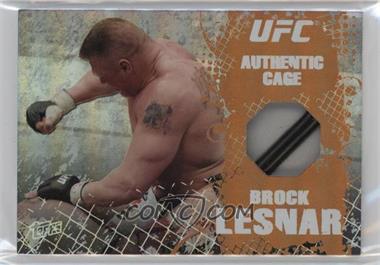 2010 Topps UFC Main Event - Cage Relics - Bronze #CR-BL - Brock Lesnar /88