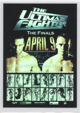 2010 Topps UFC Main Event - Fight Poster Review #FPR-TUF1 - Rich Franklin vs. Ken Shamrock