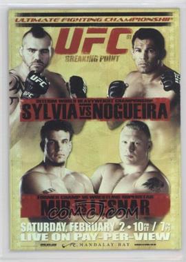 2010 Topps UFC Main Event - Fight Poster Review #FPR-UFC81 - UFC 81 [EX to NM]