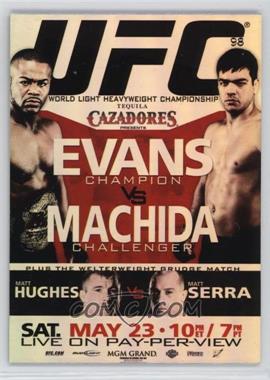 2010 Topps UFC Main Event - Fight Poster Review #FPR-UFC98 - UFC 98
