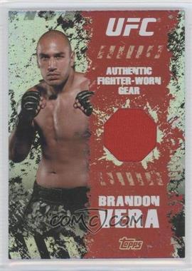 2010 Topps UFC Main Event - Fighter Gear Relics #FR-BV - Brandon Vera