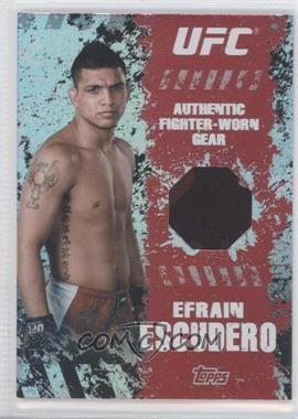 2010 Topps UFC Main Event - Fighter Gear Relics #FR-EE - Efrain Escudero