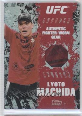 2010 Topps UFC Main Event - Fighter Gear Relics #FR-LM - Lyoto Machida