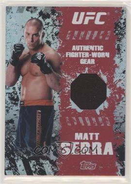 2010 Topps UFC Main Event - Fighter Gear Relics #FR-MS - Matt Serra