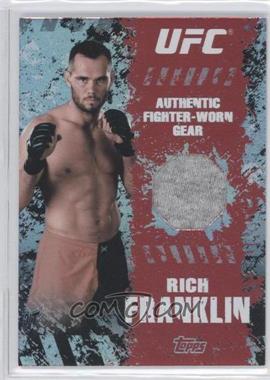 2010 Topps UFC Main Event - Fighter Gear Relics #FR-RF - Rich Franklin