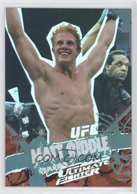 2010 Topps UFC Main Event - The Ultimate Fighter - Black #TT-36 - Matt Riddle /88