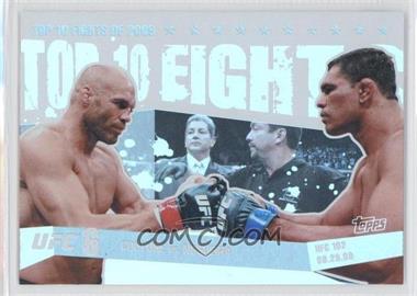2010 Topps UFC Main Event - Top 10 Fights of 2009 #TT09 16 - Randy Couture vs. Antonio Rodrigo Nogueira