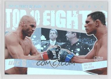 2010 Topps UFC Main Event - Top 10 Fights of 2009 #TT09 16 - Randy Couture vs. Antonio Rodrigo Nogueira