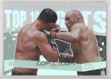 2010 Topps UFC Main Event - Top 10 Fights of 2009 #TT09 17 - Randy Couture vs. Antonio Rodrigo Nogueira