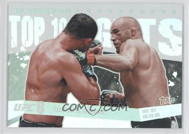 2010 Topps UFC Main Event - Top 10 Fights of 2009 #TT09 17 - Randy Couture vs. Antonio Rodrigo Nogueira