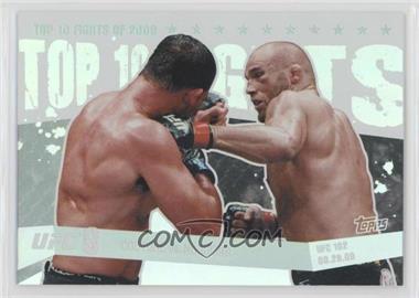 2010 Topps UFC Main Event - Top 10 Fights of 2009 #TT09 17 - Randy Couture vs. Antonio Rodrigo Nogueira