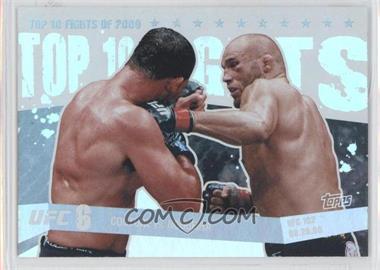 2010 Topps UFC Main Event - Top 10 Fights of 2009 #TT09 17 - Randy Couture vs. Antonio Rodrigo Nogueira