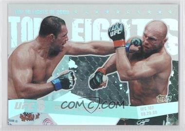 2010 Topps UFC Main Event - Top 10 Fights of 2009 #TT09 18 - Randy Couture vs. Antonio Rodrigo Nogueira