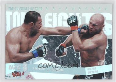 2010 Topps UFC Main Event - Top 10 Fights of 2009 #TT09 18 - Randy Couture vs. Antonio Rodrigo Nogueira