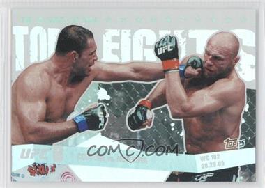 2010 Topps UFC Main Event - Top 10 Fights of 2009 #TT09 18 - Randy Couture vs. Antonio Rodrigo Nogueira