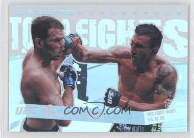 2010 Topps UFC Main Event - Top 10 Fights of 2009 #TT09 29 - Nate Quarry vs. Tim Credeur