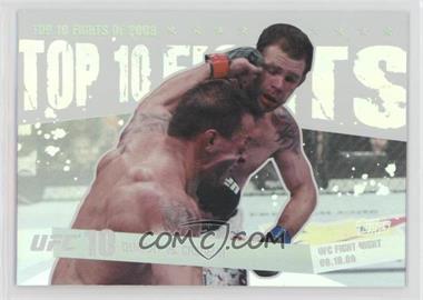 2010 Topps UFC Main Event - Top 10 Fights of 2009 #TT09 30 - Nate Quarry vs. Tim Credeur