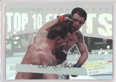 2010 Topps UFC Main Event - Top 10 Fights of 2009 #TT09 30 - Nate Quarry vs. Tim Credeur