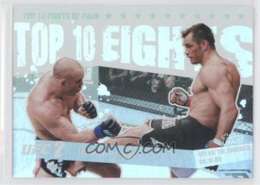 2010 Topps UFC Main Event - Top 10 Fights of 2009 #TT09 4 - Rich Franklin vs. Wanderlei Silva