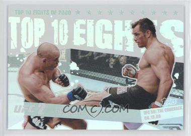 2010 Topps UFC Main Event - Top 10 Fights of 2009 #TT09 4 - Rich Franklin vs. Wanderlei Silva