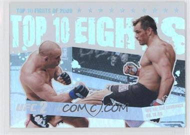 2010 Topps UFC Main Event - Top 10 Fights of 2009 #TT09 4 - Rich Franklin vs. Wanderlei Silva