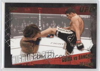 2010 Topps UFC Series 4 - [Base] - Gold #181 - Highlight Reel - Clay Guida vs Diego Sanchez