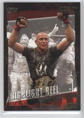 2010 Topps UFC Series 4 - [Base] - Gold #183 - Highlight Reel - Georges St-Pierre vs B.J. Penn