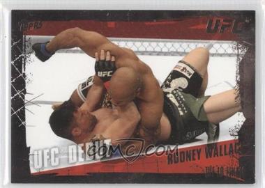 2010 Topps UFC Series 4 - [Base] - Onyx #140 - Rodney Wallace /188