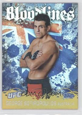 2010 Topps UFC Series 4 - Bloodlines #BL-10 - George Sotiropoulos