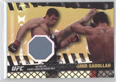 2010 Topps UFC Series 4 - Fight Mat Relics - Gold #FM-ASA - Amir Sadollah /188