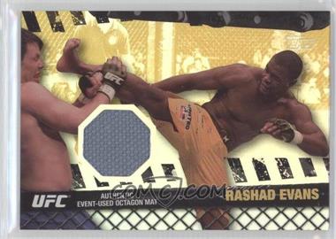 2010 Topps UFC Series 4 - Fight Mat Relics - Gold #FM-RE - Rashad Evans /188