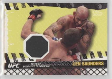 2010 Topps UFC Series 4 - Fight Mat Relics #FM-BS - Ben Saunders