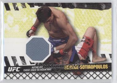 2010 Topps UFC Series 4 - Fight Mat Relics #FM-GS - George Sotiropoulos