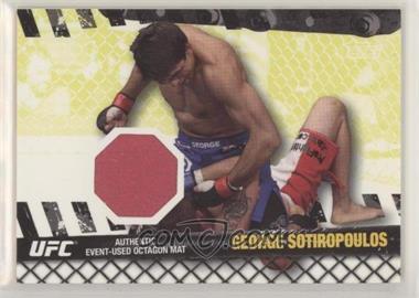 2010 Topps UFC Series 4 - Fight Mat Relics #FM-GS - George Sotiropoulos