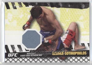 2010 Topps UFC Series 4 - Fight Mat Relics #FM-GS - George Sotiropoulos