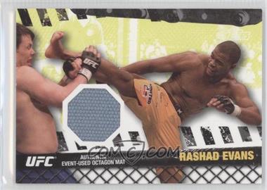 2010 Topps UFC Series 4 - Fight Mat Relics #FM-RE - Rashad Evans